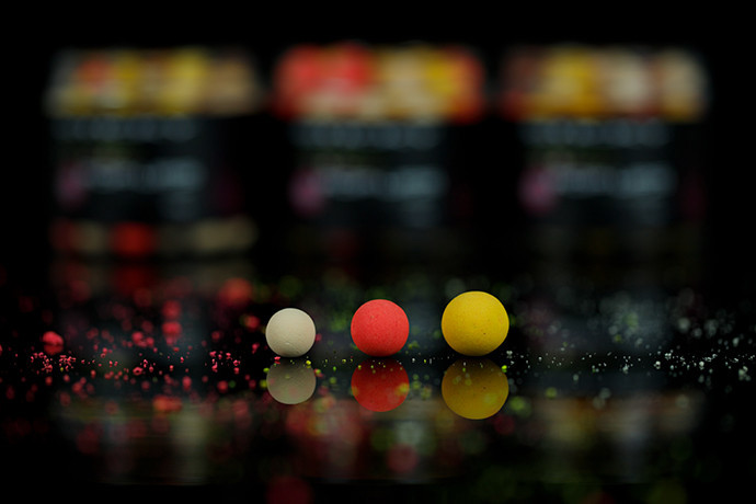 Бойли Pop-Ups Sticky Baits Fluoro Mulbz 14 mm