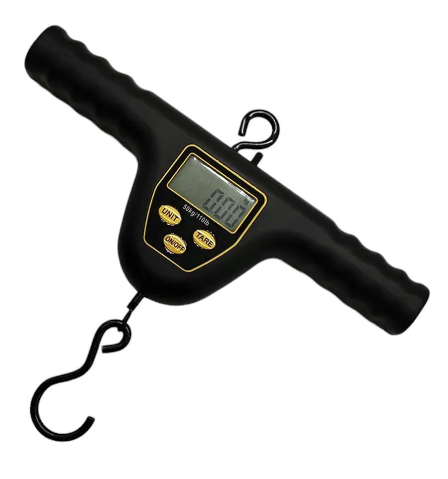 Електронні рибальські ваги з ручками World4Carp T-Line Digital Scales 50kg