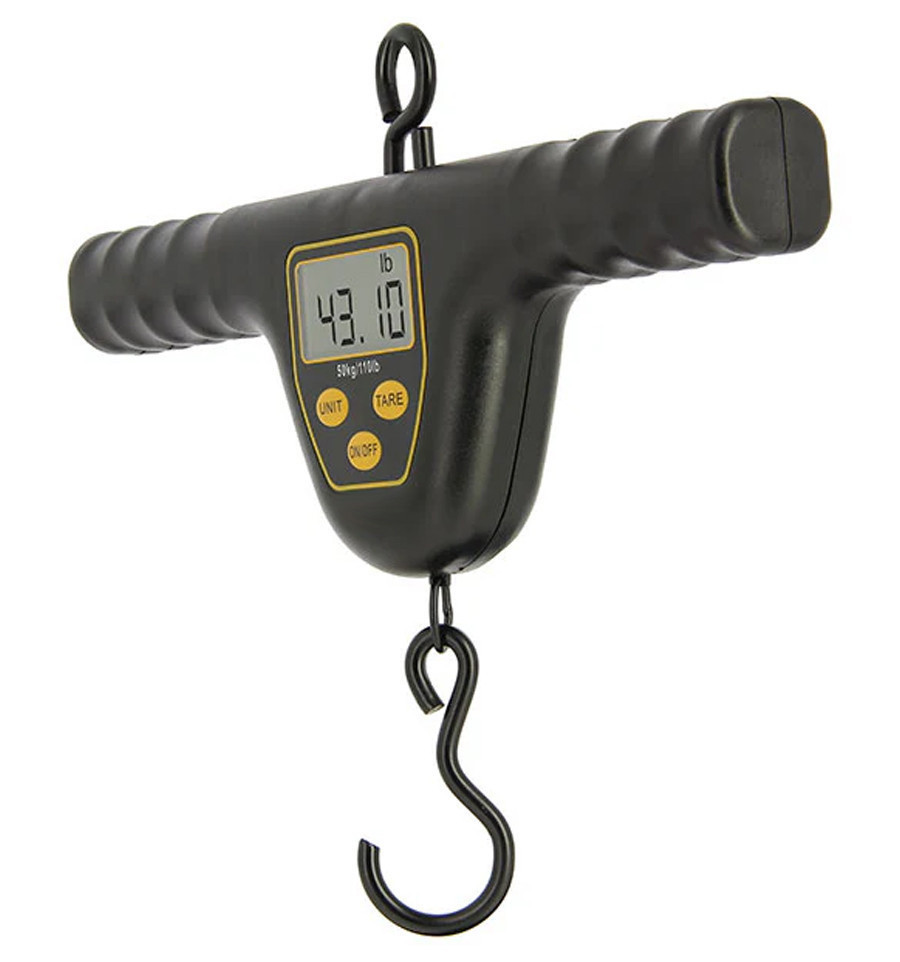 Електронні рибальські ваги з ручками World4Carp T-Line Digital Scales 50kg