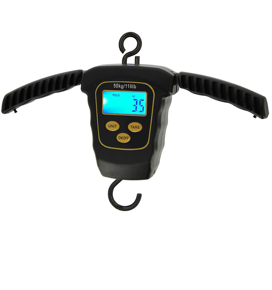 Електронні рибальські ваги із розсувними ручками World4Carp T-Line Sliding Digital Scales, 50kg
