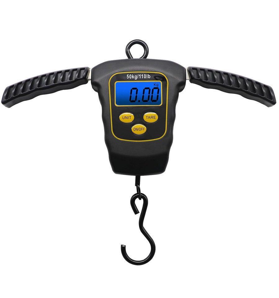 Електронні рибальські ваги із розсувними ручками World4Carp T-Line Sliding Digital Scales, 50kg