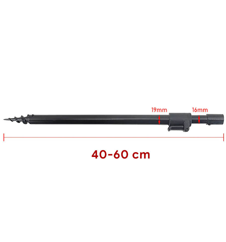 Стійка World4Carp телескопічна гвинтова 40-60 cm