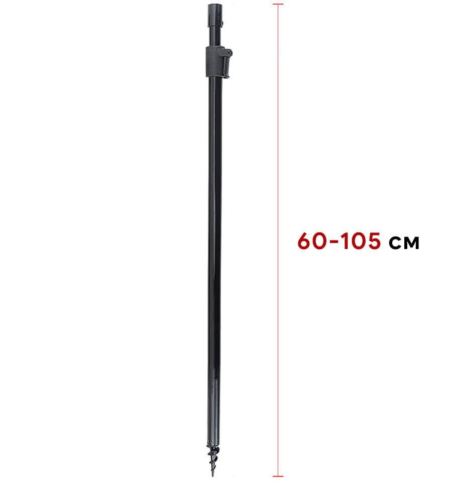 Стійка World4Carp телескопічна гвинтова 60-105 cm