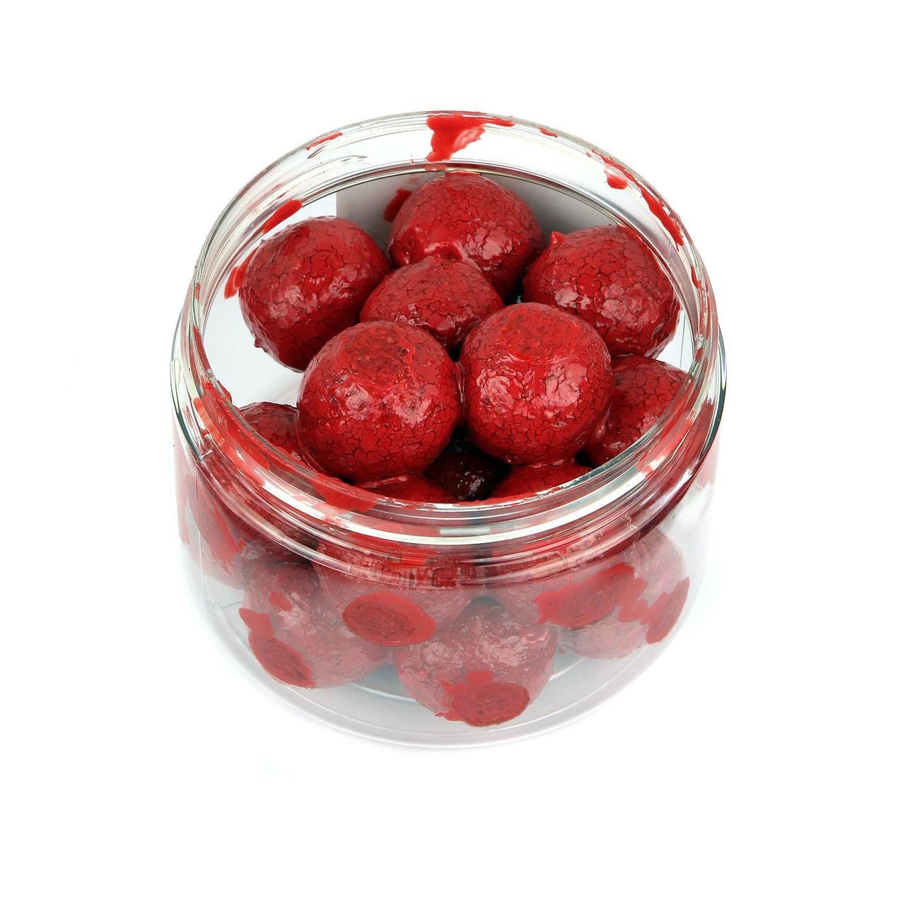 Бойли насадочні Steg Dipped boilie 100g 20mm Strawberry-Halibut
