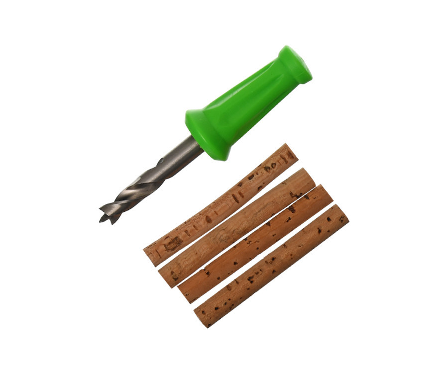 Свердло для бойлів та пробкові стіки Carp Pro Bait Drill & Cork Sticks 6мм