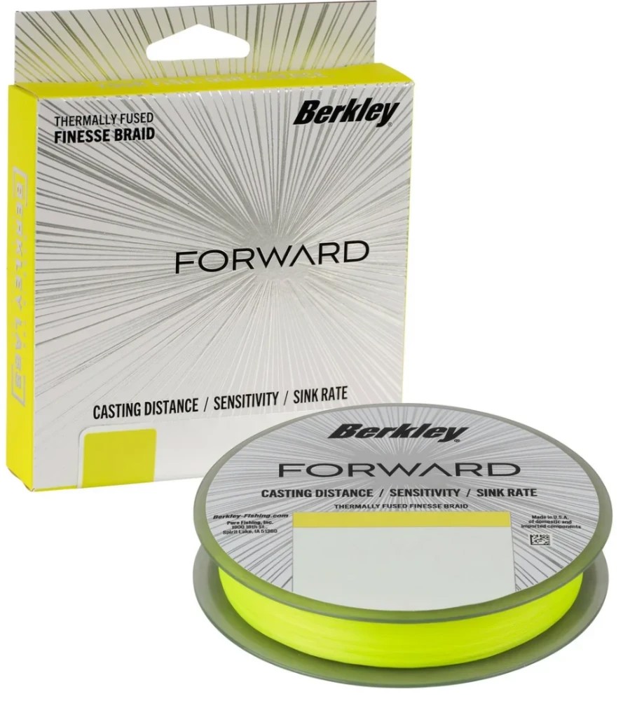 Шнур BERKLEY FORWARD FINESSE BRAID 2.0G 300M 0.22MM 12.4KG FLAME GREEN