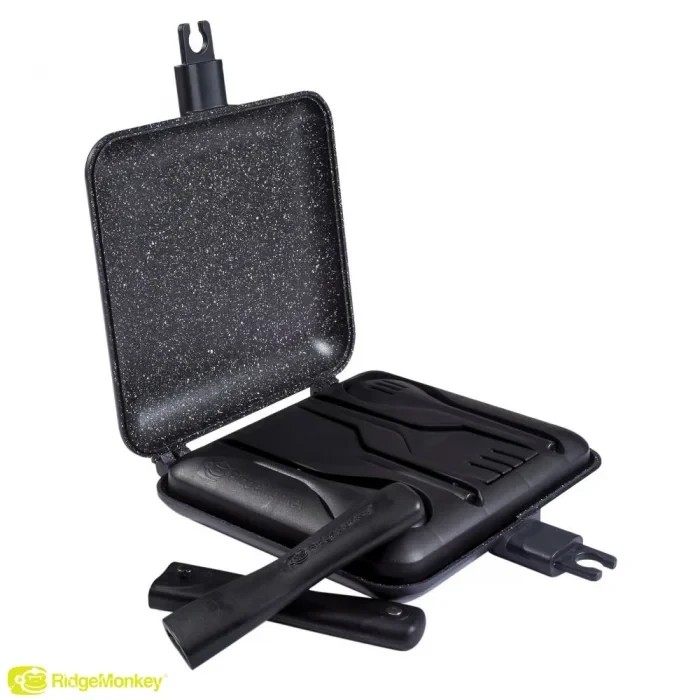 Тостер зі столовим набором Ridge Monkey Connect Sandwich Toaster XL 10th Anniversary