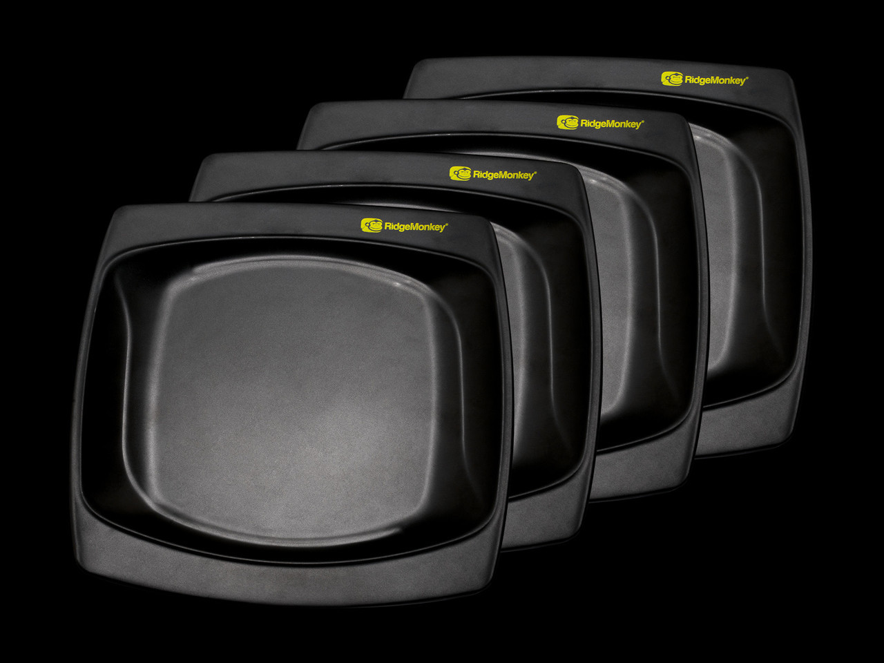 Набір з 4-х тарілок Ridge Monkey DLX Large Plate Pack 4pcs