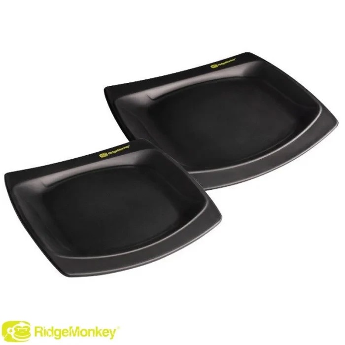 Набір з 4-х тарілок Ridge Monkey DLX Large Plate Pack 4pcs