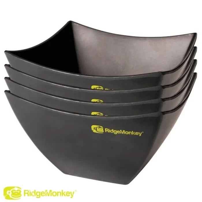 Набір з 4-х глибоких тарілок Ridge Monkey DLX Bowl Four Pack 4pcs