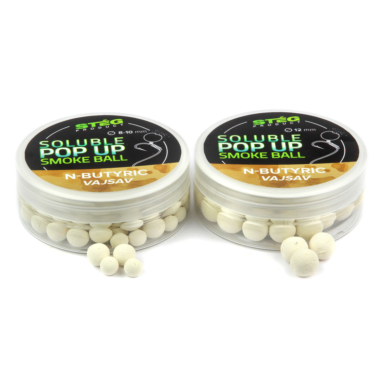 Поп-ап Steg Soluble Pop Up Smoke Ball 12mm 25g N-Butyric