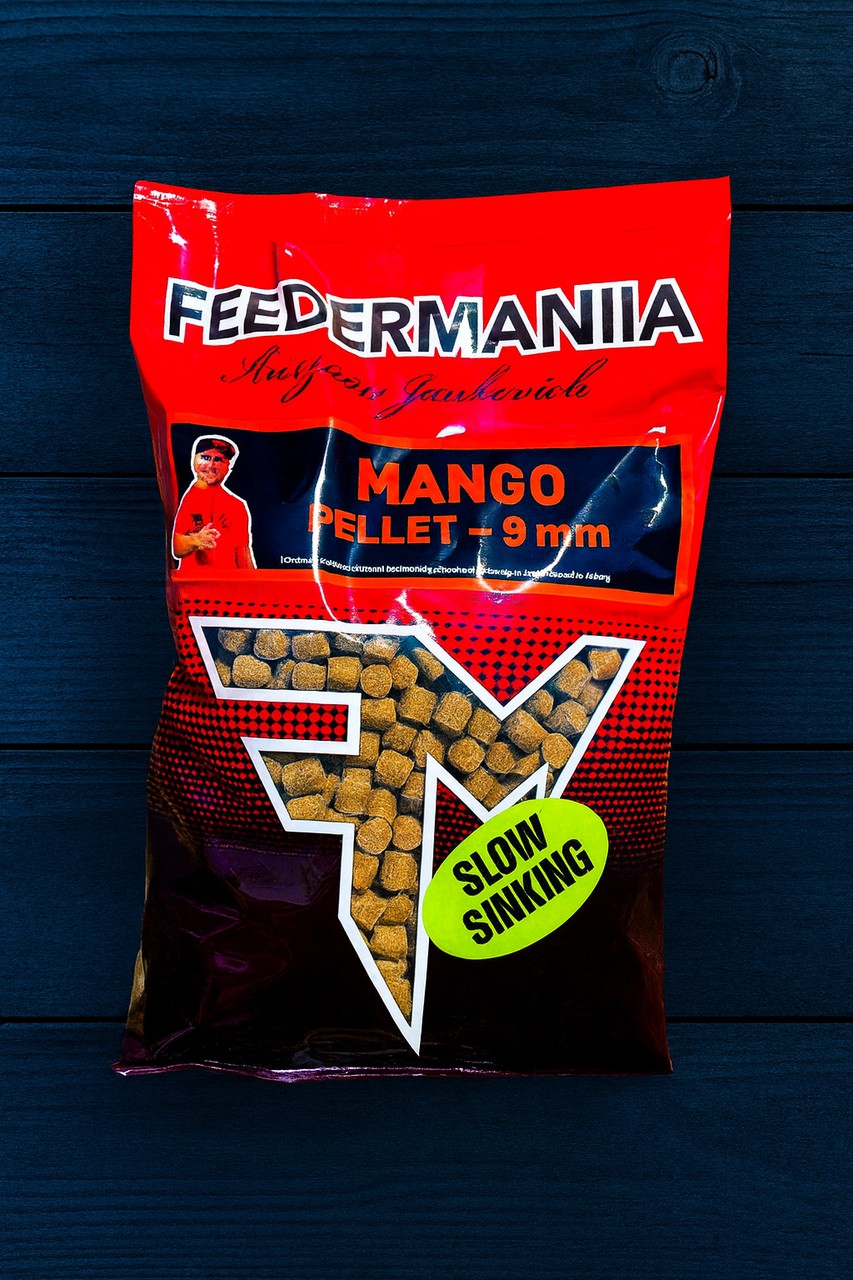 Пелетс Feedermania slow sinking pellet 9 mm mango