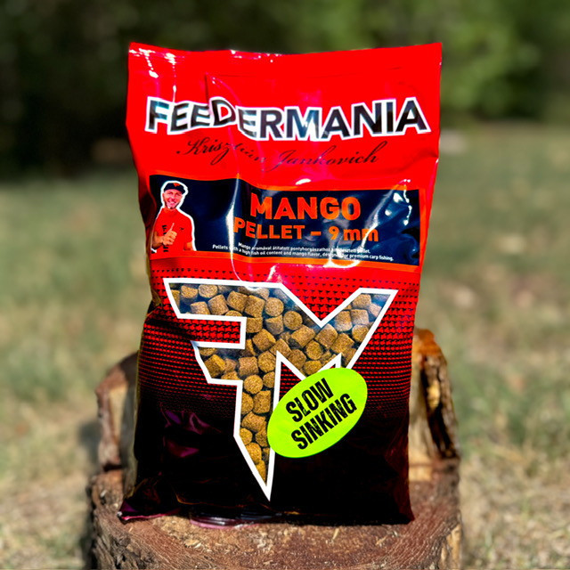 Пелетс Feedermania slow sinking pellet 9 mm mango