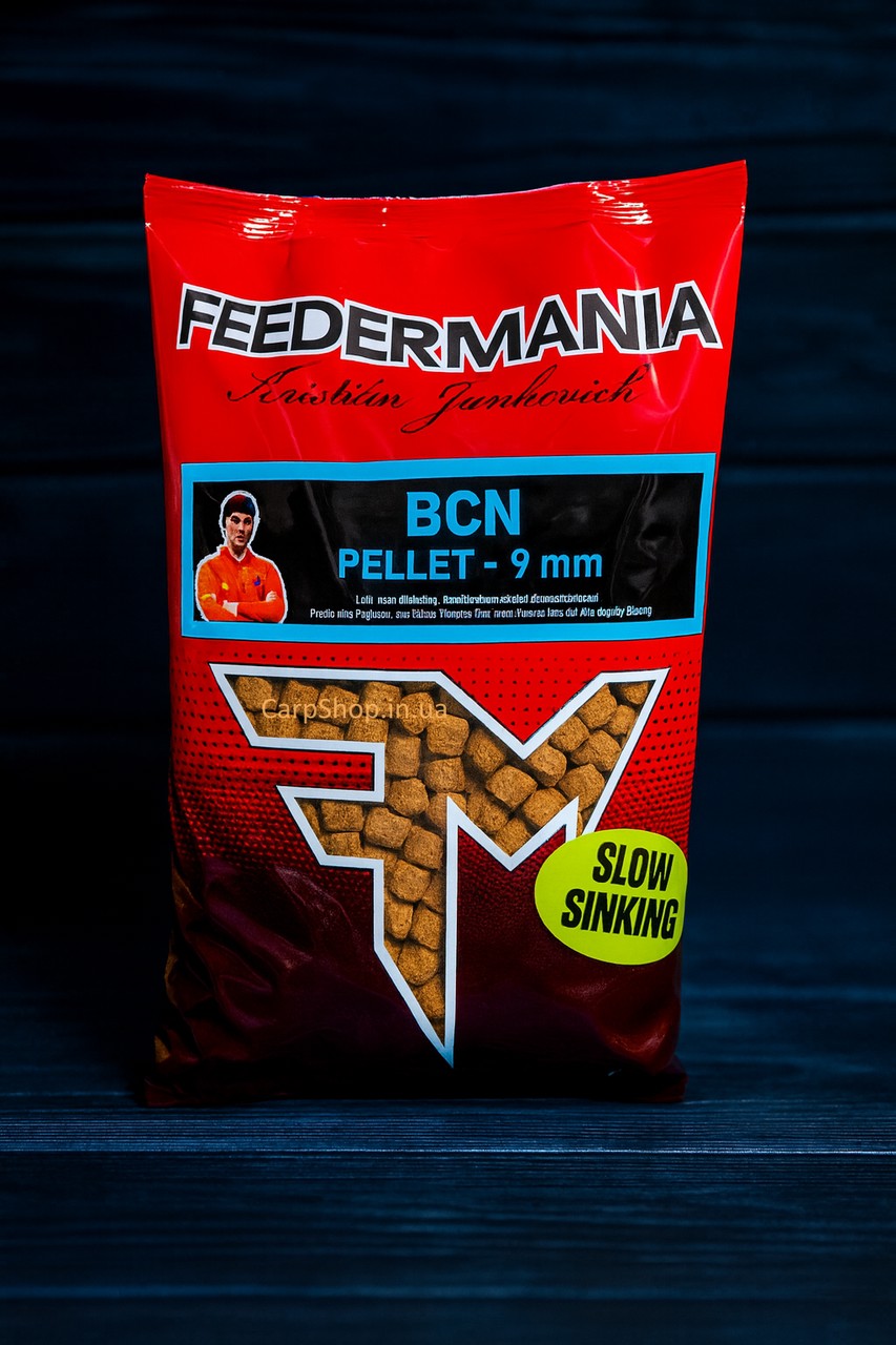 Пелетс Feedermania slow sinking pellet 9 mm BCN