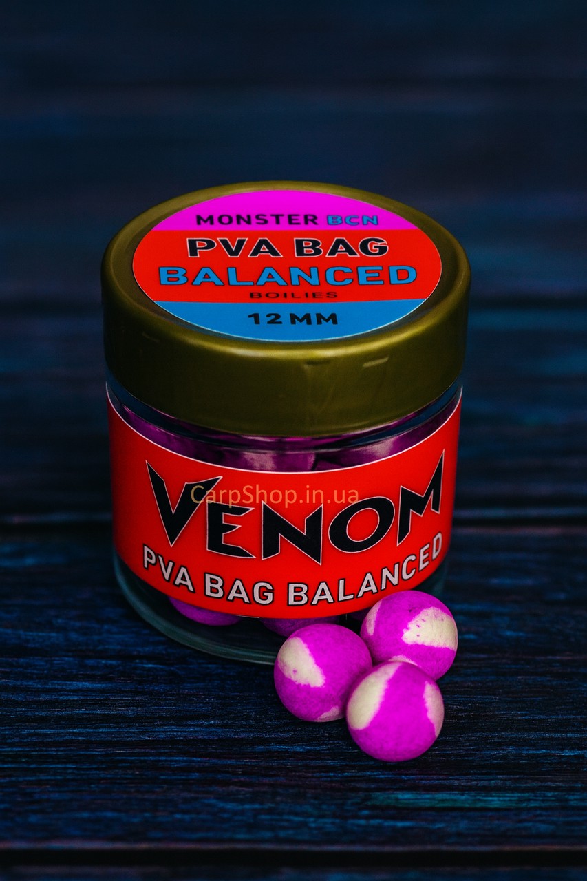 Бойли Feedermania venom pva bag balanced monster BCN 12 mm
