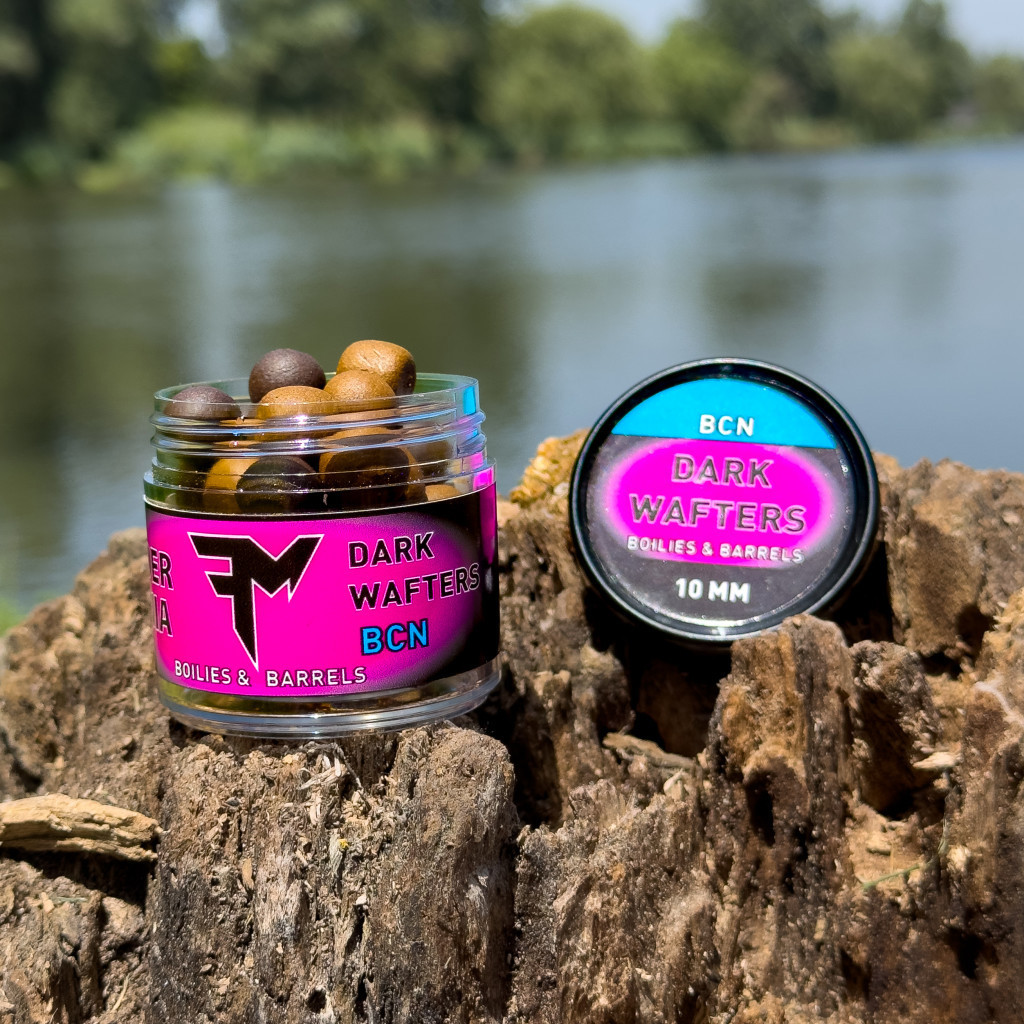 Вафтерси Feedermania dark wafters boilies & barrels 10 mm bcn