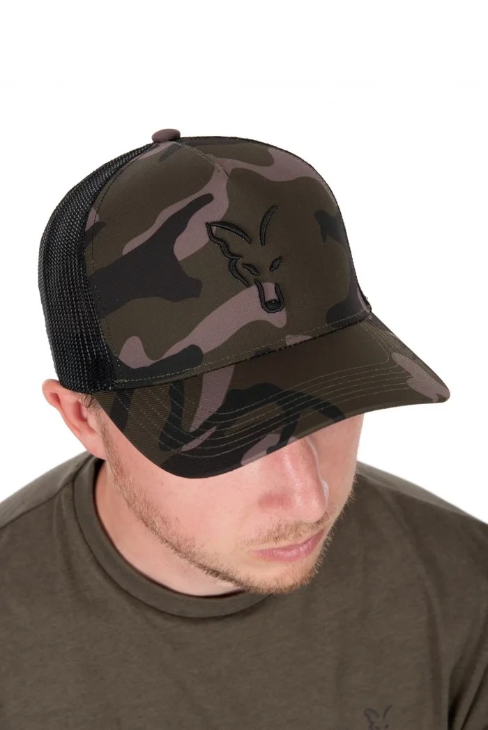 Кепка Fox Black Camo Trucker