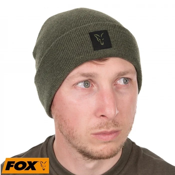 Шапка Fox Collection Beanie Green / Black