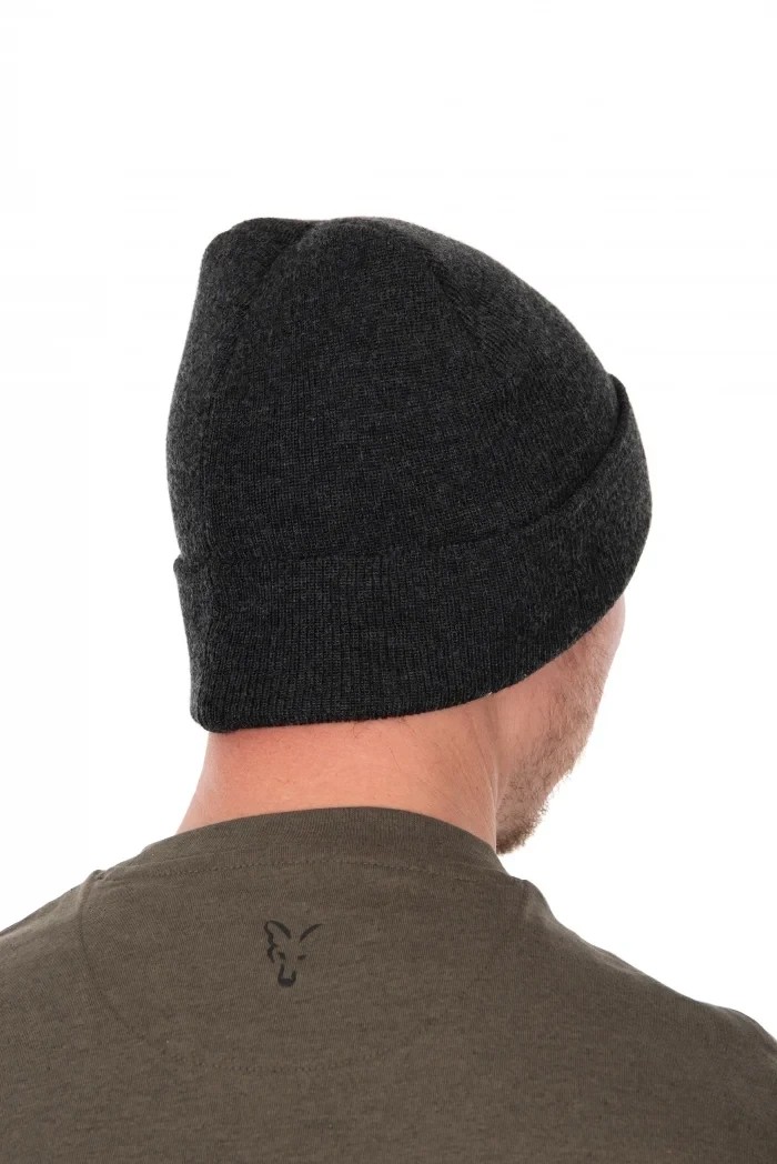Шапка Fox Collection Beanie Black Orange