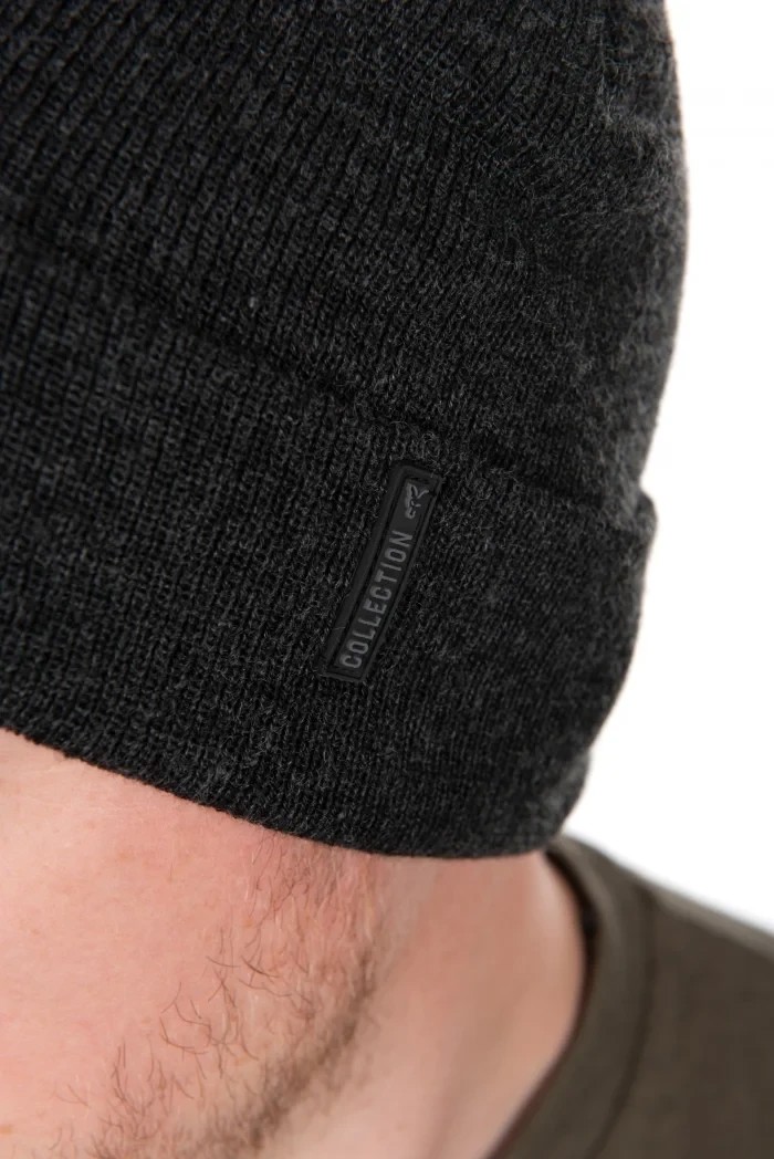 Шапка Fox Collection Beanie Black Orange