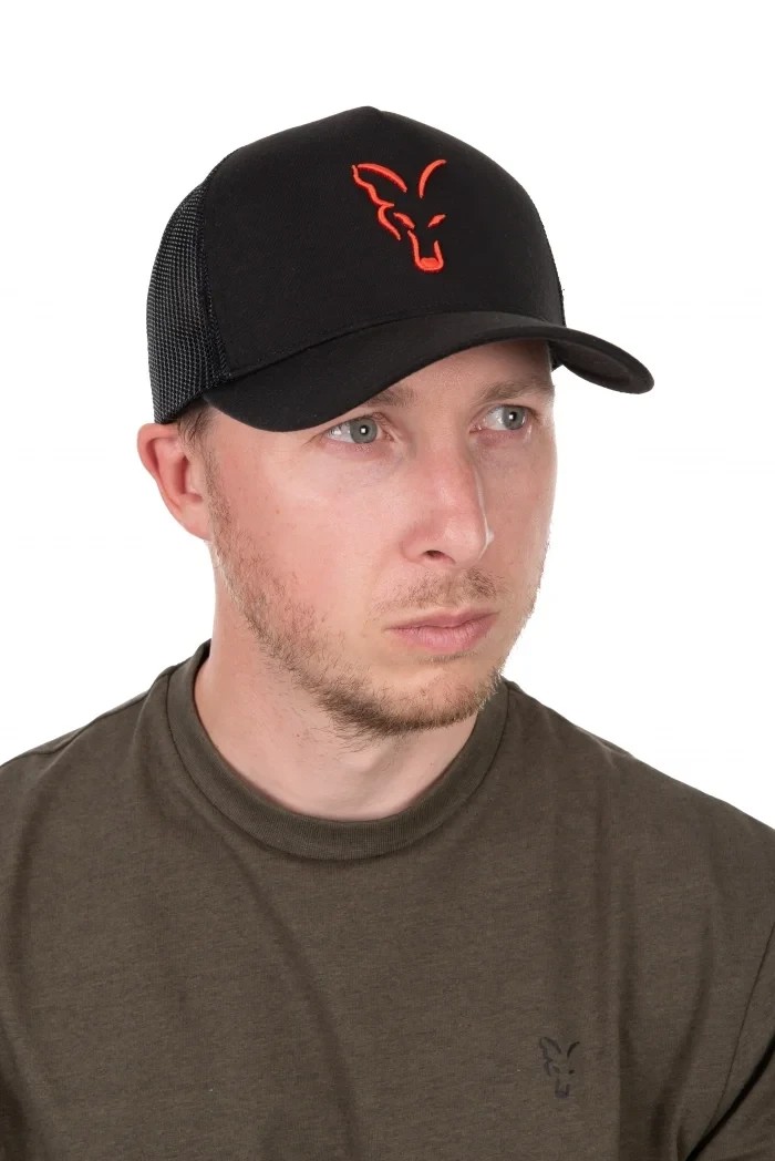 Кепка Fox Collection Trucker Cap Black / Orange