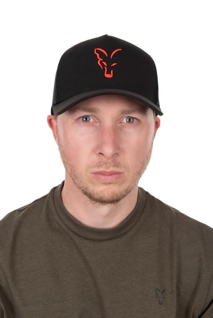 Кепка Fox Collection Trucker Cap Black / Orange