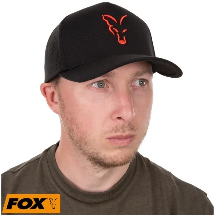 Кепка Fox Collection Baseball Cap Black / Orange