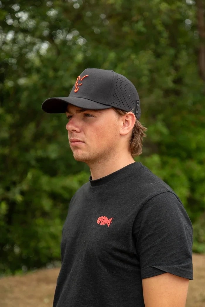 Кепка Fox Collection Baseball Cap Black / Orange