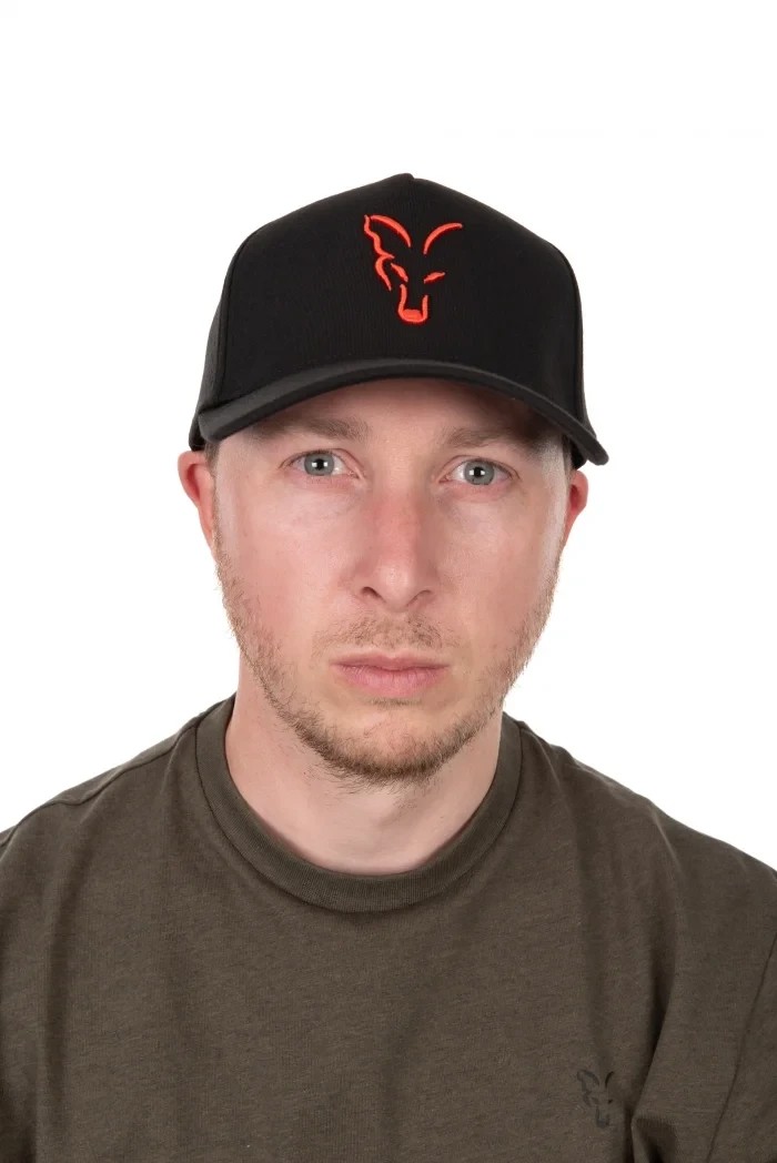 Кепка Fox Collection Baseball Cap Black / Orange