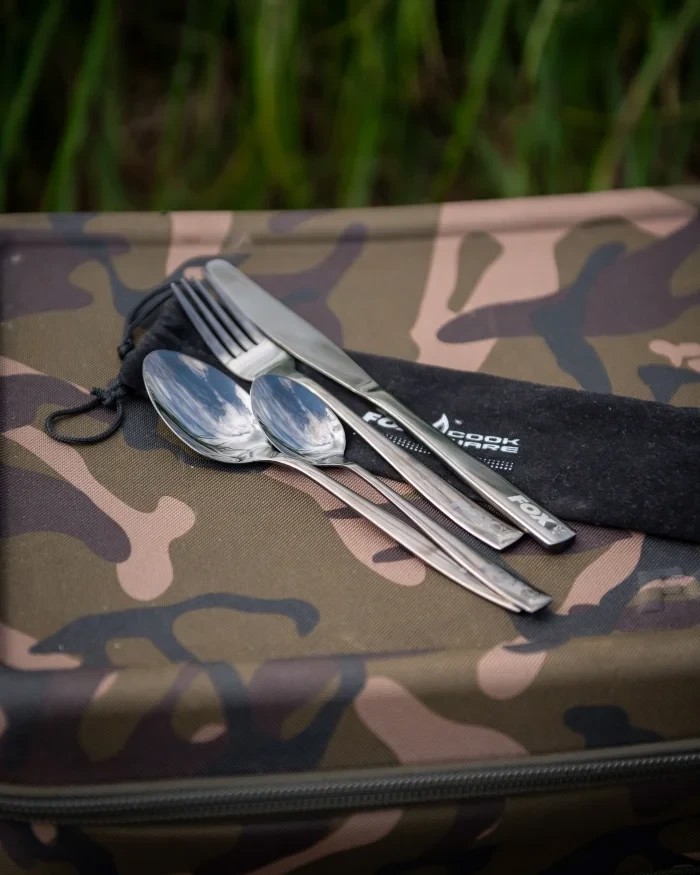 Столові прибори Fox Cookware Black Stainless Cutlery Set