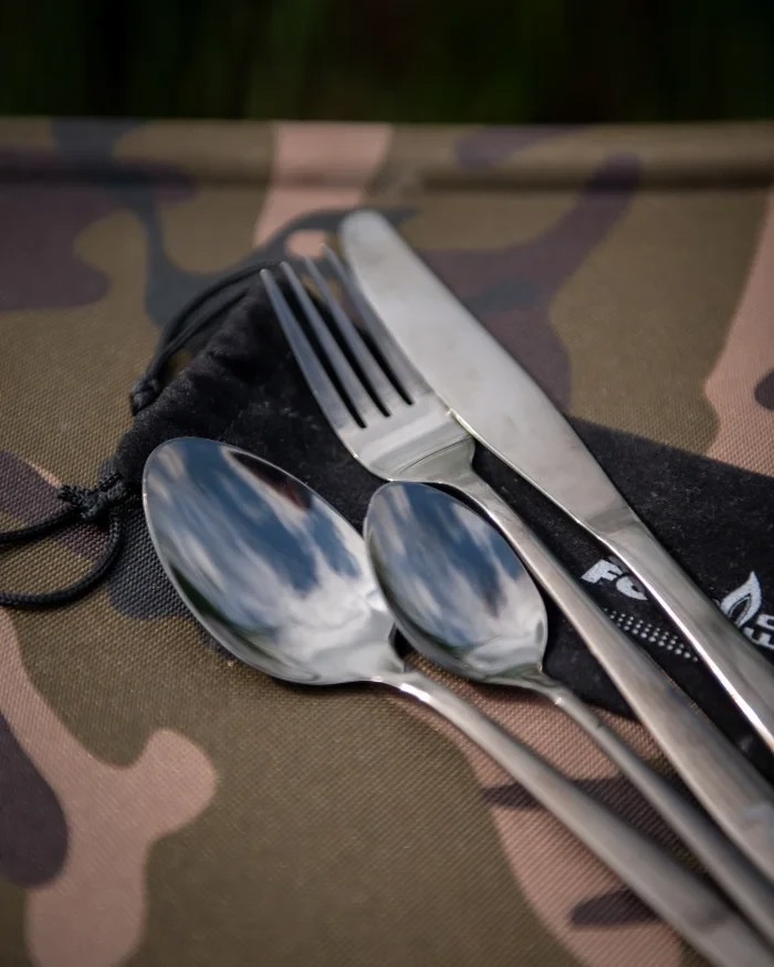 Столові прибори Fox Cookware Black Stainless Cutlery Set