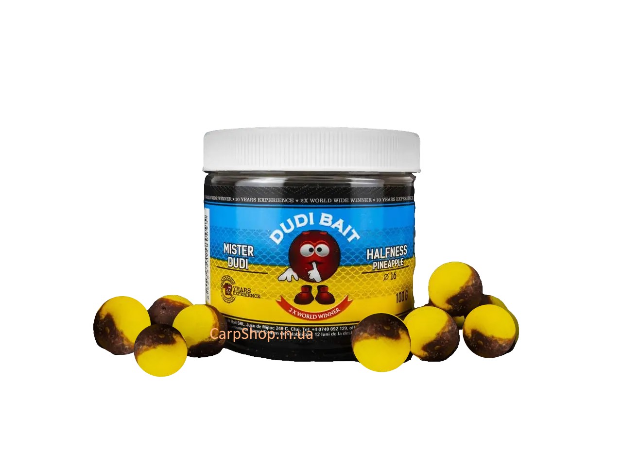 Бойли вафтерс Mister Dudi Halfness Pineapple 20mm