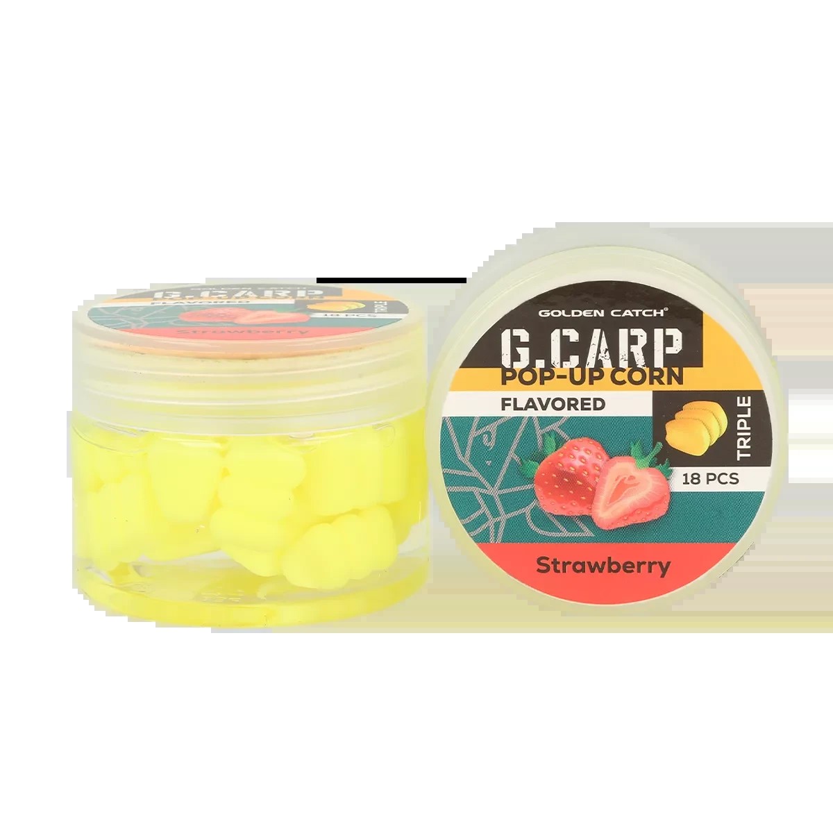 Кукурудза в діпі Golden catsh G.Carp Pop-Up Triple Flavored Strawberry 10мм