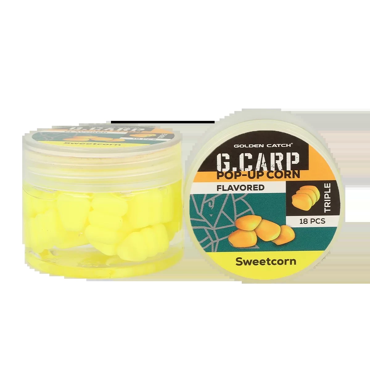 Кукурудза в діпі Golden catsh G.Carp Pop-Up Triple Flavored Sweetcorn (18шт)
