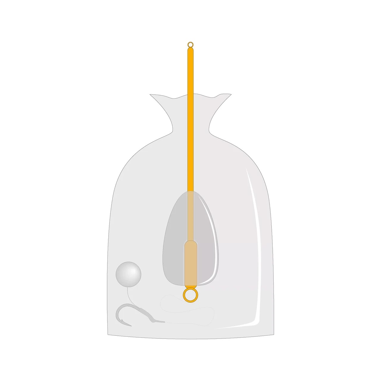 Втулка для грузил ПВА пакетів Golden catsh G.Carp PVA Bag Stems