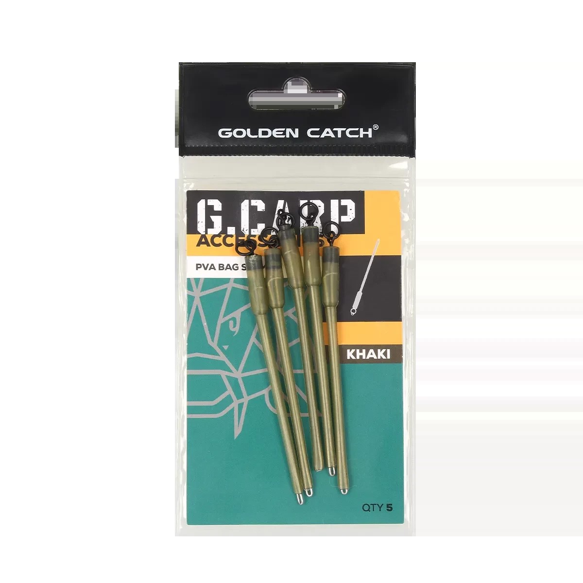 Втулка для грузил ПВА пакетів Golden catsh G.Carp PVA Bag Stems