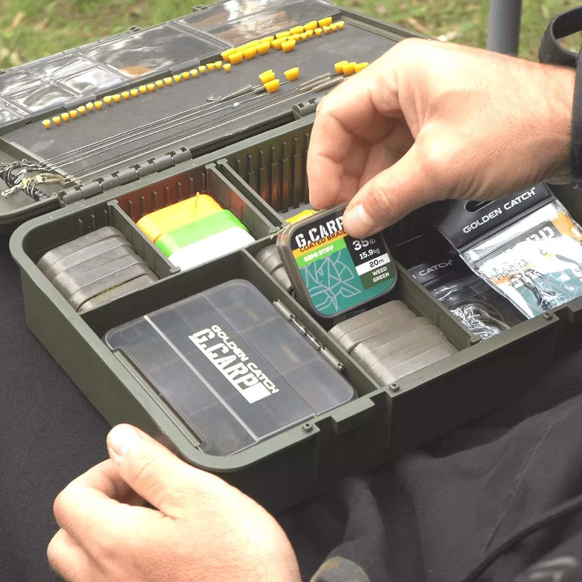 Коробка Golden catsh G.Carp Major Tackle Box L set