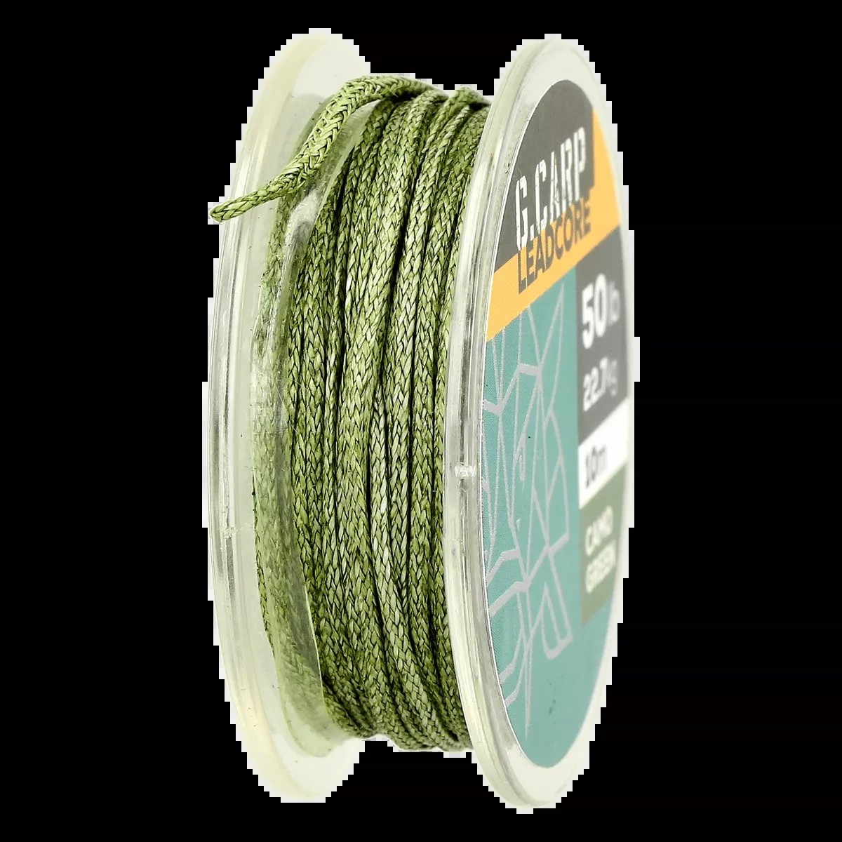 Лідкор без свинцю Golden catsh G.Carp Corefree 10м 50lb Caмo Green