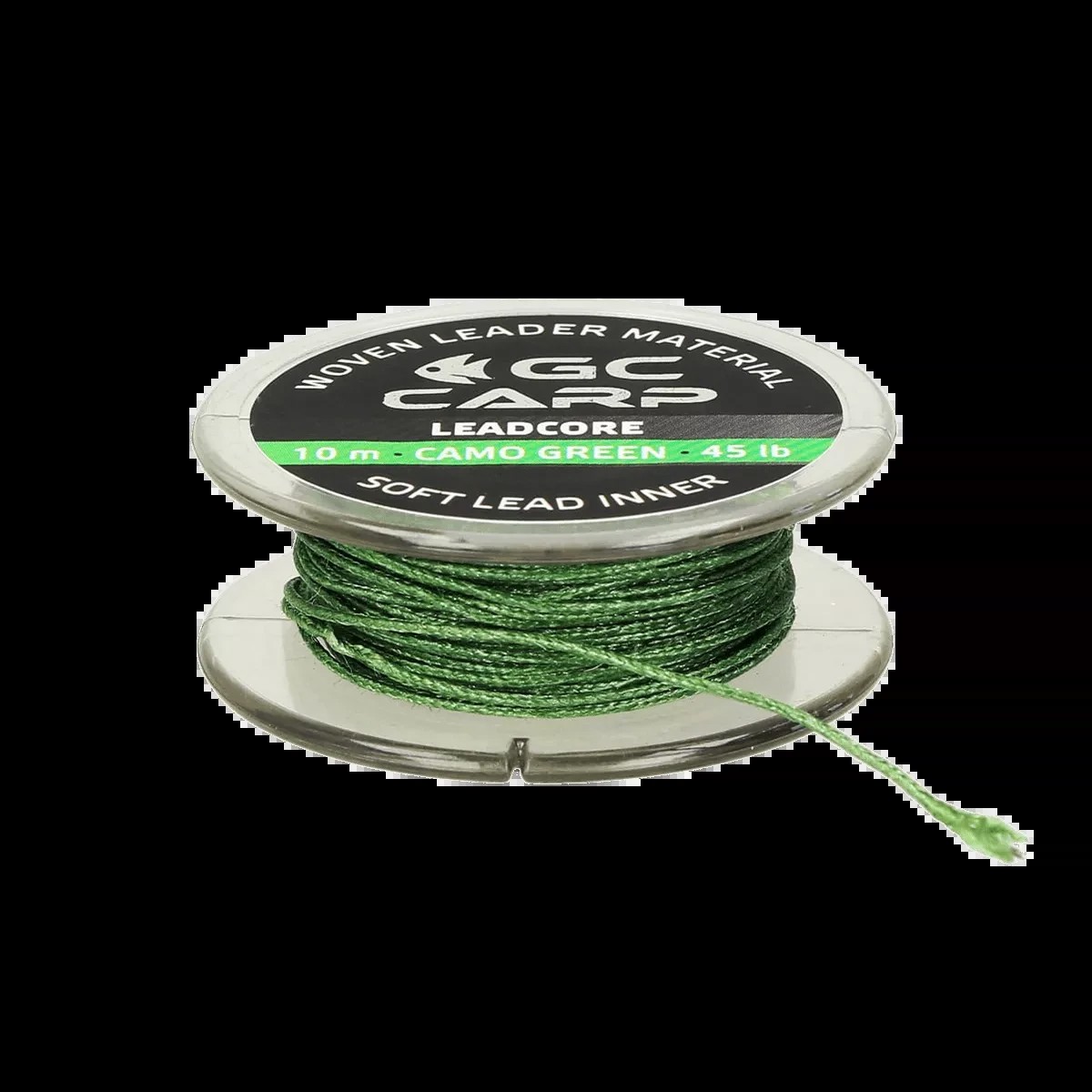 Лідкор зі свинцем Golden catsh G.Carp Leadcore 10м 50lb Caмo Green