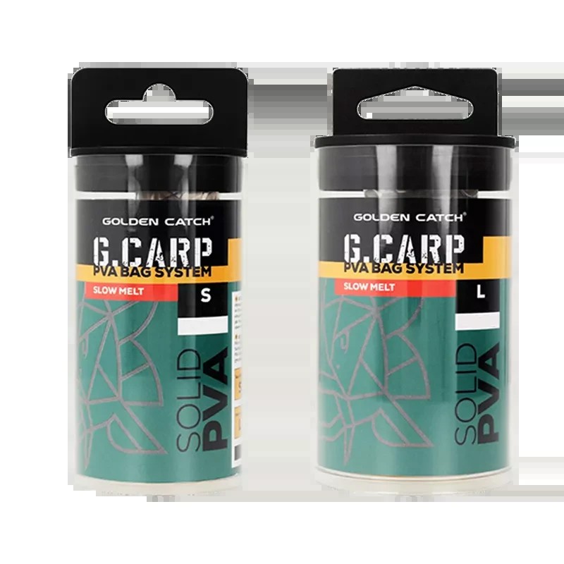 ПВА система завантаження пакетів Golden catsh G.Carp PVA Bait Bag System  55 x 110 мм S 25шт