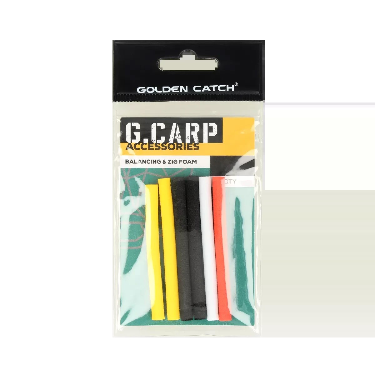 Піна плаваюча Golden catsh G.Carp Balancing & Zig Foam 6мм 6шт