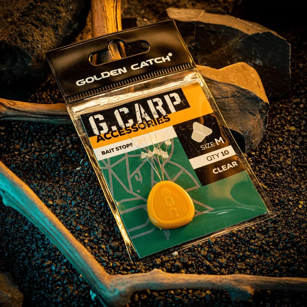 Стопор Golden catsh G.Carp Bait Stops М Clear