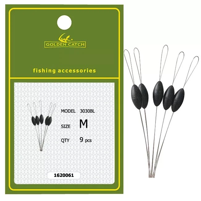 Стопор Golden Catch 3030BL №M (9шт)