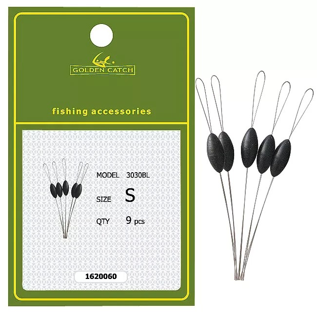 Стопор Golden Catch 3030BL №S (9шт)
