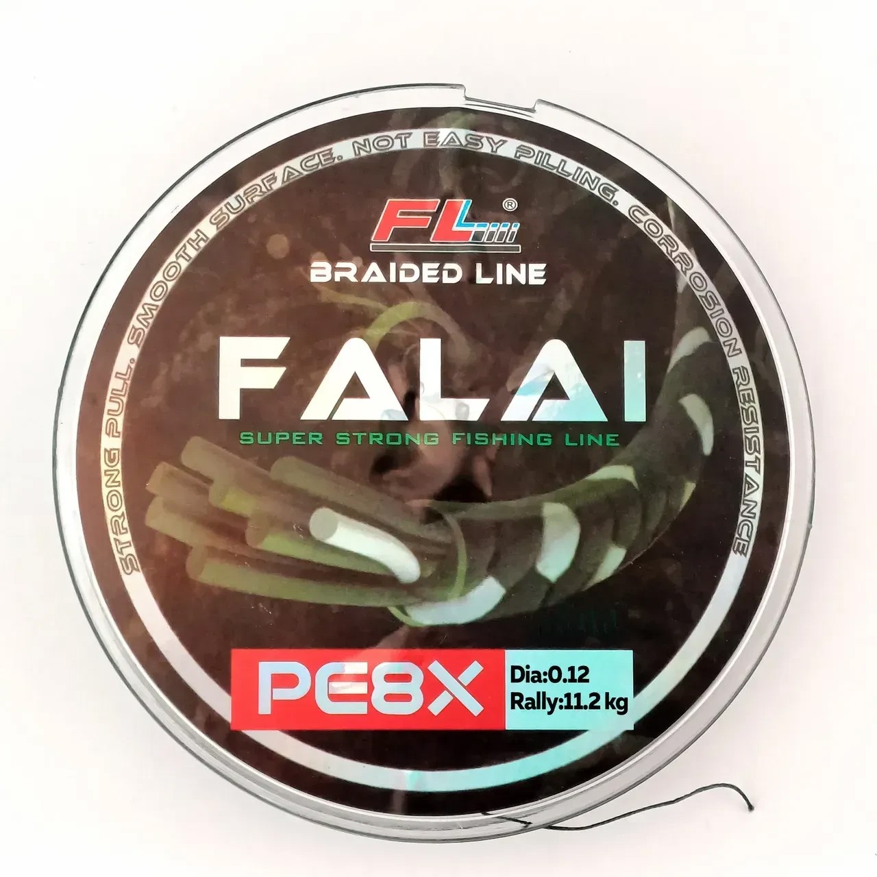 Шнур шок-лідер FALAI PE8X 0.14 mm