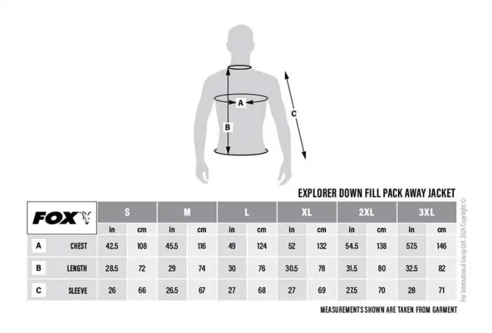 Куртка Fox Explorer Downfill Packaway Jacket XXXL