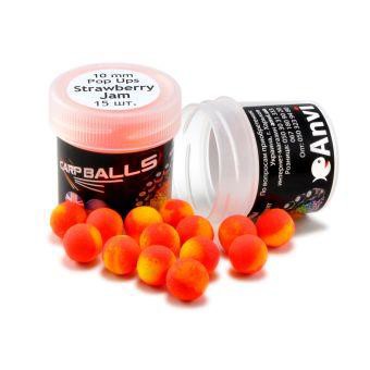 Бойли Mini CarpBalls Pop Ups 8мм Strawberry Jam