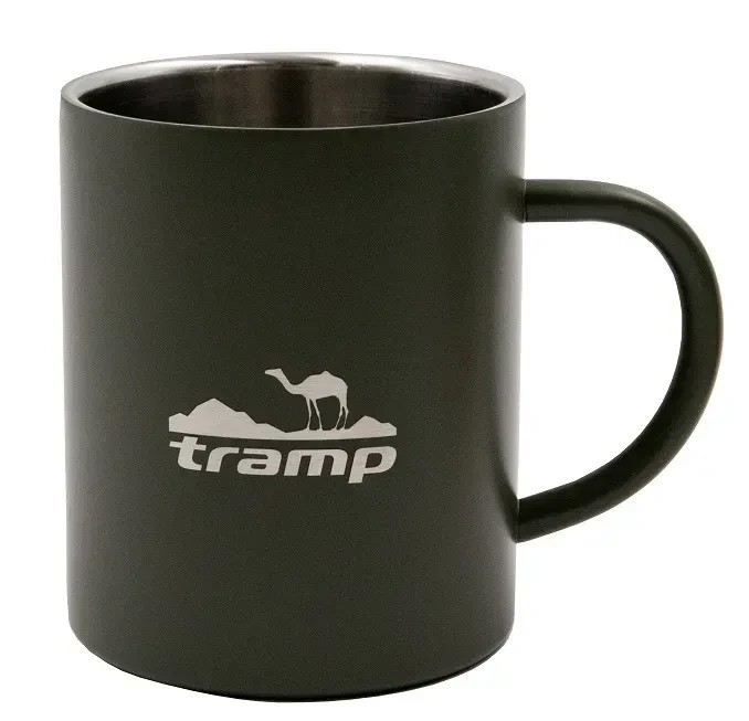 Термокружка Tramp 400 мл олива UTRC-010-olive