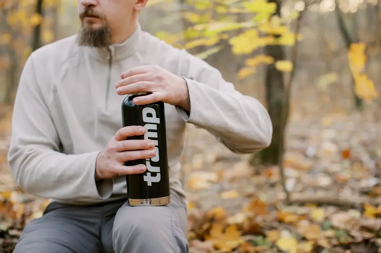Термос Tramp Expedition Line 0,75 л чорний UTRC-031-black