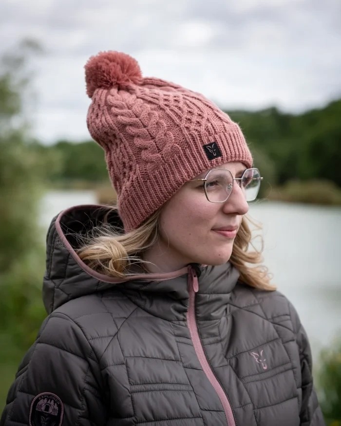 Шапка жіноча Fox Ladies Knitted Bobble